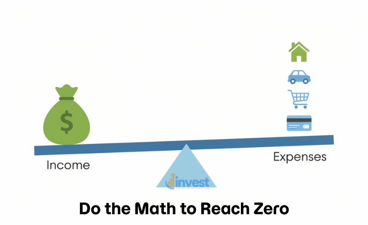 Step 4: Do the Math to Reach Zero