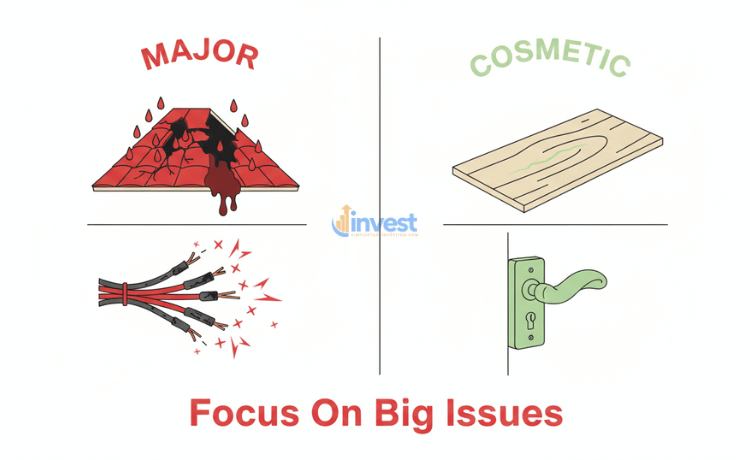 Major Defects vs. Cosmetic Issues