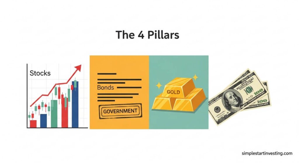 The Permanent Portfolio Strategy: 4 Assets to Survive Any Market Crash